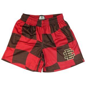Eric Emanuel EE Basic Shorts Red Chocolate Wavy Flag